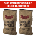 Quebracho Restaurant-Grillholzkohle Palette 300 kg extrem lange Glut – Bild 2